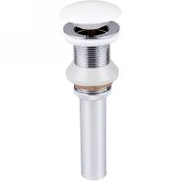 Донный клапан Sintesi click-clack Белый матовый арт-SIN-VF-40WM — фото 2, Донные клапаны