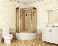 Душевая кабина Niagara Luxe NG- 100x100 с гидромассажем арт-7710G — фото 2, Душевые кабины