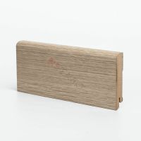 Плинтуса Deartio Древесные декоры Дуб Янтарный Белен. МДФ 2050х80х16 мм арт-B202-13 — фото 1, Напольные плинтусы