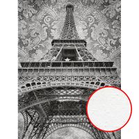 Фреска Ortograf Париж 3827 Фактура бархат FX Флизелин (2*2,7) Серый, Город арт-3827 (бархат FX) — фото 1, Фрески