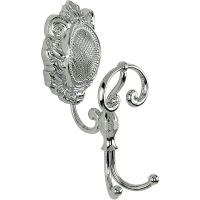 Двойной крючок Migliore Cleopatra Хром арт-16661 — фото 1, Крючки для полотенец