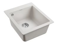 Товар: Кухонная мойка Paulmark Kante 40 Белая арт-PM104249-WH - фото 2 Кухонная мойка Paulmark Kante 40 Белая арт-PM104249-WH — фото 2, Кухонные мойки