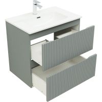 Тумба под раковину Aquanet Джейн 70 подвесная Мисти грин арт-335433 — фото 4, Тумбы под раковину