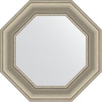 Зеркало Evoform Octagon 57х57 в багетной раме - Хамелеон 88 мм арт-BY 3793 — фото 1, Зеркала в ванную комнату