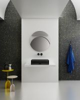 Раковина-чаша Abber Kristall 60 Черная арт-AT2803Onyx — фото 5, Раковины накладные