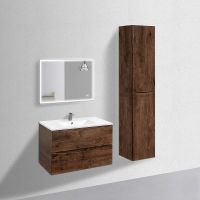 Тумба под раковину Vincea Mia 90 подвесная R.Wood арт-VMC-2MC900RW — фото 3, Тумбы под раковину