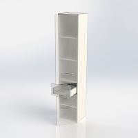 Товар: Шкаф пенал Aquanet Порто 35 L подвесной Белый арт-201374 - фото 4 Шкаф пенал Aquanet Порто 35 L подвесной Белый арт-201374 — фото 4, Пеналы для ванной комнаты