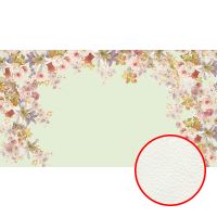 Фреска Ortograf Flora 31286 Фактура флок FLK Флизелин (5*2,7) Зеленый/Разноцветный, Цветы арт-31286 (флок FLK) — фото 1, Фрески