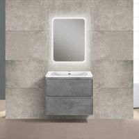 Тумба под раковину Vincea Vico подвесная Beton арт-VMC-2V600BT — фото 3, Тумбы под раковину