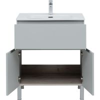 Товар: Тумба под раковину Aquanet Алвита New 70 Серая матовая арт-303899 - фото 4 Тумба под раковину Aquanet Алвита New 70 Серая матовая арт-303899 — фото 4, Тумбы под раковину