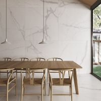 Керамогранит Florina Ceramics Marmogres Statuario Top Honed 9mm 120х120 см арт-M36 — фото 4, Керамогранит