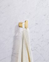 Товар: Крючок Milacio Ultra для полотенец / брашированное золото / нержавеющая сталь / настенный монтаж арт-MCU.960.GD - фото 3 Крючок Milacio Ultra для полотенец / брашированное золото / нержавеющая сталь / настенный монтаж арт-MCU.960.GD — фото 3, Крючки для полотенец