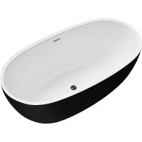 Акриловая ванна Grossman Classic 170х87 без гидромассажа арт-GR-2503MB — фото 3, Акриловые ванны