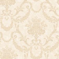 Обои Roberto Borzagi King Винил на флизелине (1,06*10) Бежевый, Дамаск арт-90113-4 — фото 1, Обои для стен