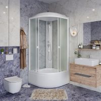 Душевая кабина Niagara Promo 90x90 без гидромассажа арт-P90/40/MT — фото 1, Душевые кабины