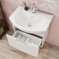 Тумба под раковину Volna Adel 60.1Y подвесная Белая арт-tpADEL60.1Y-01 — фото 4, Тумбы под раковину