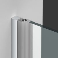 Душевая дверь Vincea Alpha 70 профиль Хром стекло текстурное арт-VDP-3AL700MT — фото 3, Распашные душевые двери