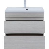 Тумба под раковину Aquanet Нота New 75 подвесная Дуб холден арт-334204 — фото 7, Тумбы под раковину