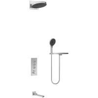 Душевая система Vincea Inspire с термостатом Хром арт-VSFW-433TI1RCH — фото 1, Встраиваемые душевые комплекты