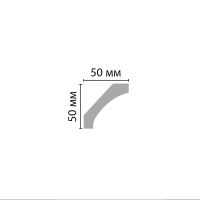 Карниз Decomaster 2400x50x50 мм арт-96010 — фото 2, Карнизы