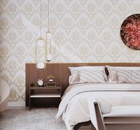 Товар: Обои Wiganford by Solo Safita Винил на флизелине (1,06*10,05) Бежевый, Дамаск арт-AC20174 - фото 2 Обои Wiganford by Solo Safita Винил на флизелине (1,06*10,05) Бежевый, Дамаск арт-AC20174 — фото 2, Обои для стен