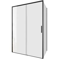 Душевой уголок Aquanet Pleasure Evo AE65-130x80-BT 130x80 профиль Черный стекло прозрачное арт-324136 — фото 1, Прямоугольные душевые уголки