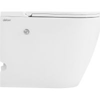 Унитаз Abber Bequem приставной с сиденьем Микролифт арт-AC1115P — фото 3, Умные унитазы