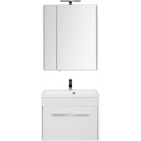 Комплект мебели для ванной Aquanet Августа 75 подвесной Белый арт-287682 — фото 3, Комплекты мебели для ванной