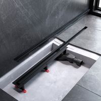 Душевой лоток AM.PM MasterFlow 100 с Черной матовой решеткой Slim line арт-W01SC-S11-100-05BM — фото 10, Душевые лотки