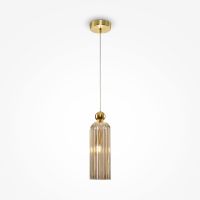 Подвесной светильник Maytoni Modern Antic Коньячный Золото арт-MOD302PL-01CG — фото 3, Подвесные светильники