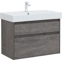 Товар: Тумба под раковину Aquanet Nova Lite 85 подвесная Дуб рошелье арт-249937 - фото 2 Тумба под раковину Aquanet Nova Lite 85 подвесная Дуб рошелье арт-249937 — фото 2, Тумбы под раковину