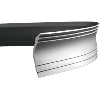 Карниз гибкий Европласт 1.50.147 2000x173x127 мм арт-1.50.147 (гибкий) — фото 1, Карнизы