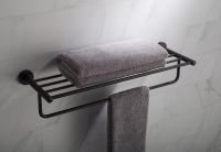 Полка для полотенец Timo Saona Черный арт-13058/03 — фото 2, Полки для полотенец