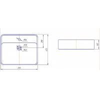 Комплект мебели для ванной ASB-Woodline Рома 100С подвесной Белый арт-10854+25971+27224+12222 — фото 15, Комплекты мебели для ванной