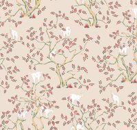 Обои LOYMINA Origins Винил на флизелине (1*10,05) Бежевый/Красный, Деревья/Животные арт-ALS5 002 — фото 2, Обои для стен