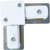 Коннектор Artelamp Track accessories Белый арт-A120233L — фото 1, Комплектующие для освещения