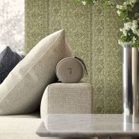 Обои Zambaiti Parati Trussardi V Винил на флизелине (0,7*10) Золото/Зеленый, Дамаск/Полоса арт-21829 — фото 3, Обои для стен