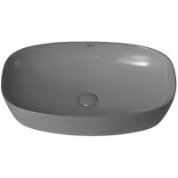 Раковина-чаша Abber Rechteck 60 Серая матовая арт-AC2206MG — фото 3, Раковины накладные