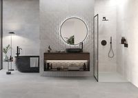 Керамическая плитка Keraben Ardulin MT White настенная 30х90 см арт-40690 — фото 2, Керамическая плитка