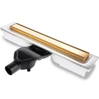 Товар: Душевой лоток Berges B1 Keramik 600 с решеткой Золото глянец арт-092117 - фото 1 Душевой лоток Berges B1 Keramik 600 с решеткой Золото глянец арт-092117 — фото 1, Душевые лотки