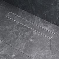 Душевой лоток AM.PM PrimeFlow 50 с решеткой Хром матовый / под плитку Tile арт-W02SC-U11-050-04SB — фото 10, Душевые лотки