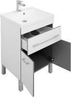 Товар: Тумба с раковиной Aquanet Верона 58 Белая арт-213028 - фото 5 Тумба с раковиной Aquanet Верона 58 Белая арт-213028 — фото 5, Тумбы с раковиной