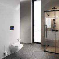 Унитаз AM.PM Inspire V2.0 FlashClean подвесной Белый матовый с сиденьем микролифт арт-C50A1700MWSC — фото 15, Подвесные унитазы