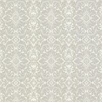 Обои Emiliana Parati Roberto Cavalli 7 Винил на флизелине (1,06*10,05) Белый/Серый, Дамаск арт-18044 — фото 1, Обои для стен