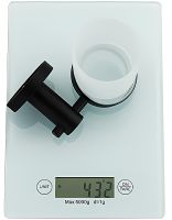 Стакан для зубных щеток Frap F302 Черный матовый арт-F30206 — фото 5, Стаканы для зубных щеток