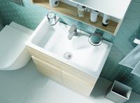 Тумба с раковиной 1MarKa Mira 60Н Дуб сонома арт-У83303 — фото 3, Тумбы с раковиной