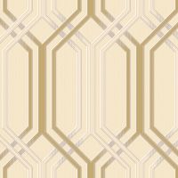 Обои LOYMINA Clair Винил на флизелине (1*10,05) Бежевый/Золото, Геометрия арт-CLR3 002/1 — фото 1, Обои для стен