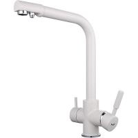 Смеситель для кухни Frap H52 Белый арт-F4352-8 — фото 1, Смесители для кухни