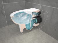 Унитаз Jacob Delafon Odeon Up  без сиденья арт-E4764-00 — фото 5, Подвесные унитазы