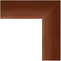 Зеркало Evoform Definite 116х66 в багетной раме - Орех 65 мм арт-BY 1089 — фото 3, Зеркала в ванную комнату